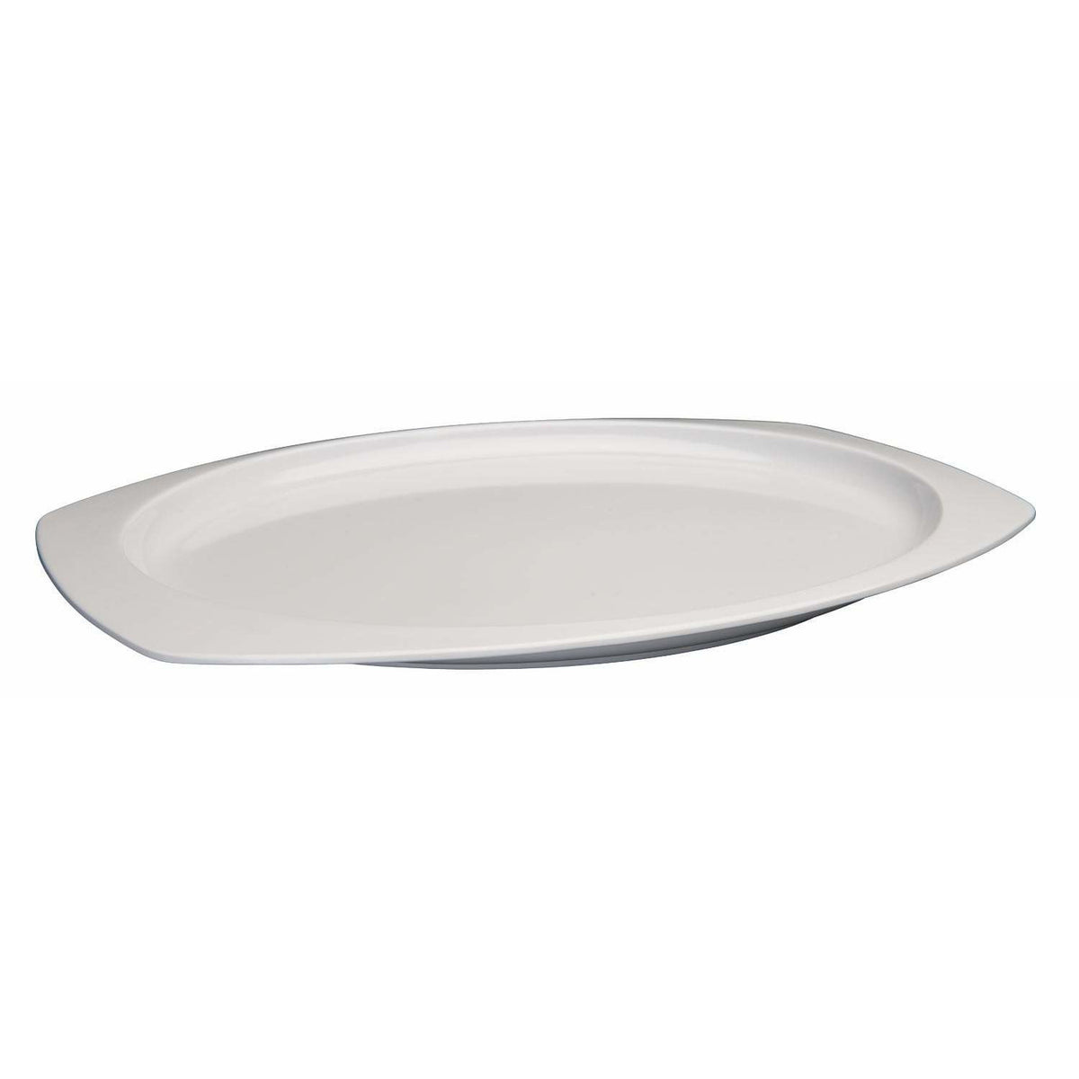 Winco - MMPT-1510W - 15" x 10-5/8" Melamine Rectangular Platters, White - Dinnerware - Maltese & Co New and Used  restaurant Equipment 