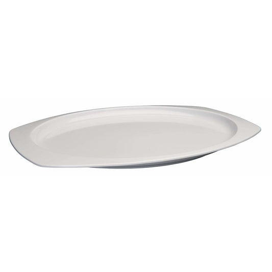 Winco - MMPT-1510W - 15" x 10-5/8" Melamine Rectangular Platters, White - Dinnerware - Maltese & Co New and Used  restaurant Equipment 