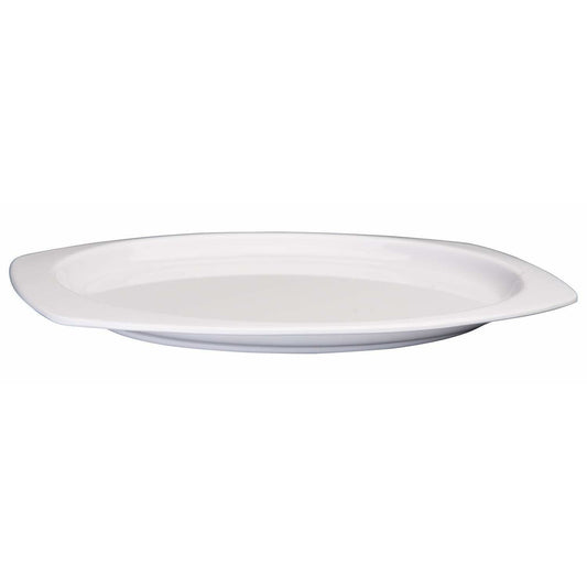 Winco - MMPT-96 - 9-1/2" x 6-3/4" Melamine Rectangular Platters, Tan - Dinnerware - Maltese & Co New and Used  restaurant Equipment 