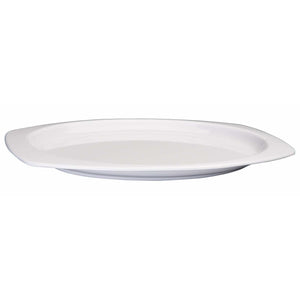 Winco - MMPT-96W - 9-1/2" x 6-3/4" Melamine Rectangular Platters, White - Dinnerware - Maltese & Co New and Used  restaurant Equipment 
