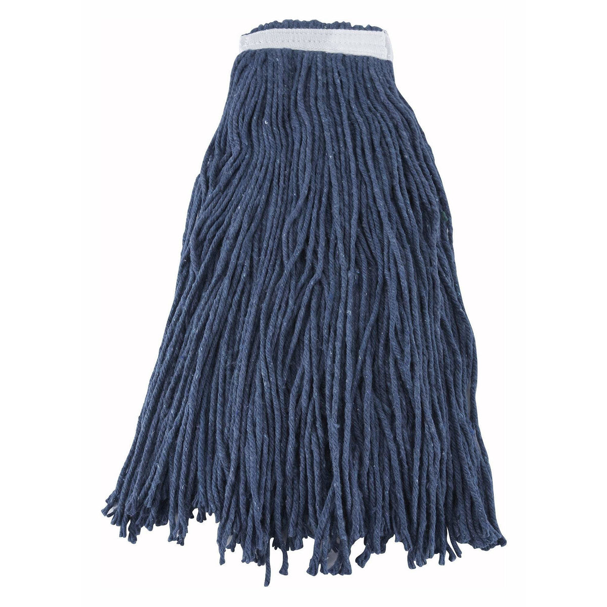 Winco - MOP-32C - Mop Head, Blue Yarn, 32oz, 800g, Cut Head - Janitorial - Maltese & Co New and Used  restaurant Equipment 
