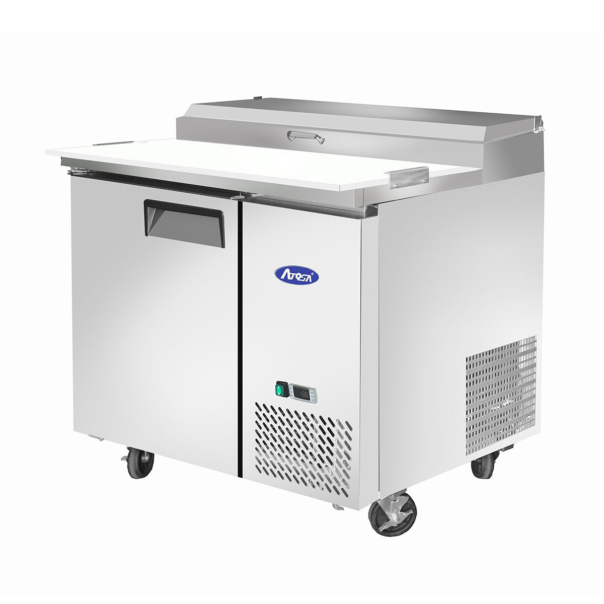 Atosa MPF8201GR 44'' Pizza Prep Table - 9.7 Cubic Ft - Maltese & Co New and Used  restaurant Equipment 