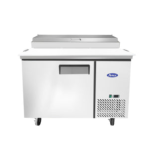 Atosa MPF8201GR 44'' Pizza Prep Table - 9.7 Cubic Ft - Maltese & Co New and Used  restaurant Equipment 