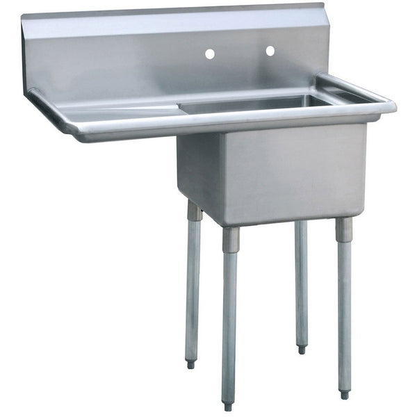 Mix Rite - MRSA-1-L - One Compartment sink - 18'' left drainboards - N ...