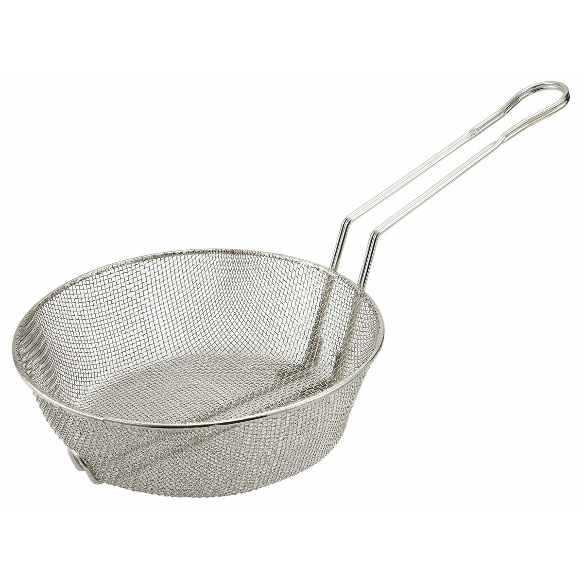 Winco - MSB-10F - 10" Culinary Basket, Fine Mesh, Nickel Plated - Kitchen Utensils - Maltese & Co New and Used  restaurant Equipment 
