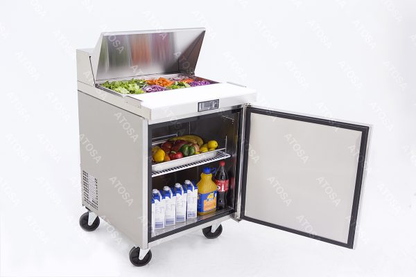 Atosa MSF8301GR 27'' Sandwich Prep. Table - 7.15 Cubic Ft. - Maltese & Co New and Used  restaurant Equipment 