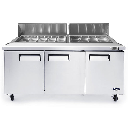 Atosa MSF8304GR 72'' Sandwich Prep. Table - 21.13 Cubic Ft. - Maltese & Co New and Used  restaurant Equipment 