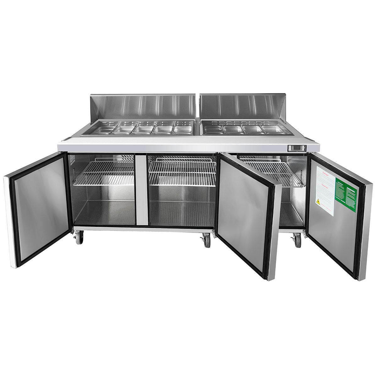 Atosa MSF8304GR 72'' Sandwich Prep. Table - 21.13 Cubic Ft. - Maltese & Co New and Used  restaurant Equipment 