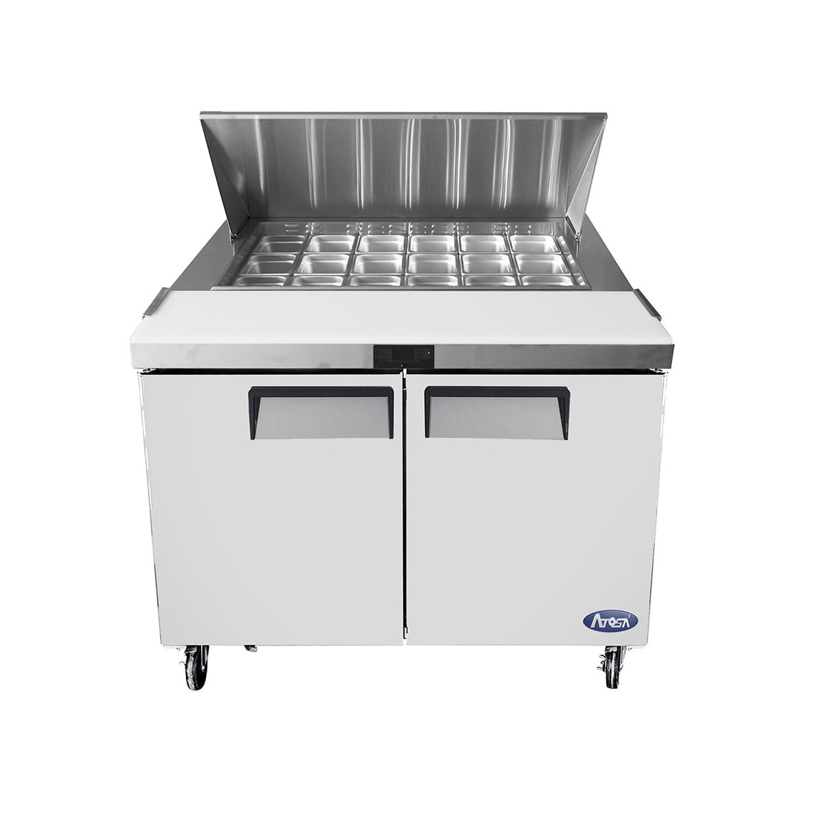 Atosa MSF8306GR 48'' Mega top Sandwich Prep. Table - 13.38 Cubic Ft. - Maltese & Co New and Used  restaurant Equipment 