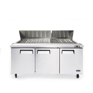 Atosa MSF8308GR 72'' Mega top Sandwich Prep. Table - 21.3 Cubic Ft - Maltese & Co New and Used  restaurant Equipment 