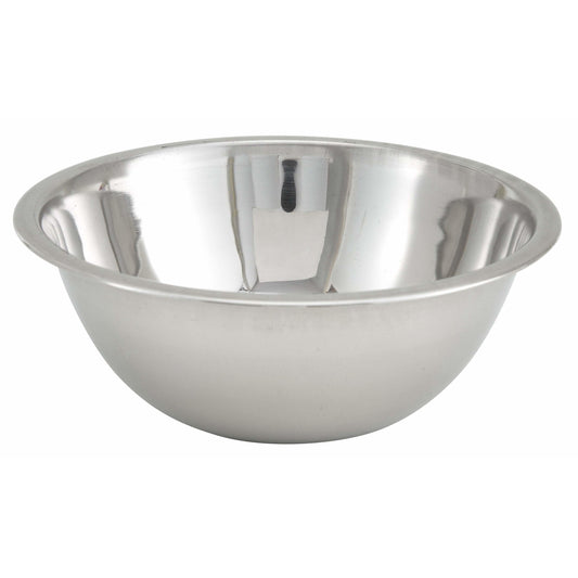 Winco - MXB-400Q - 4qt Mixing Bowl, Economy, Stainless Steel - Food Preparation - Maltese & Co New and Used  restaurant Equipment 