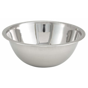 Winco - MXBT-300Q - 3qt All-Purpose True Capacity Mixing Bowl, Stainless Steel - Food Preparation - Maltese & Co New and Used  restaurant Equipment 