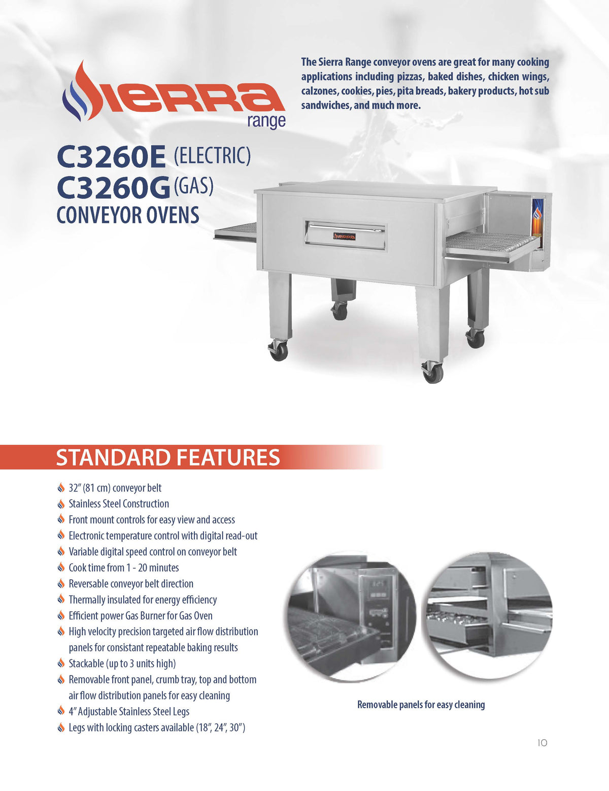 Sierra - C3260E - Electric Conveyor Pizza Oven - Brand New - Maltese & Co New and Used  restaurant Equipment 