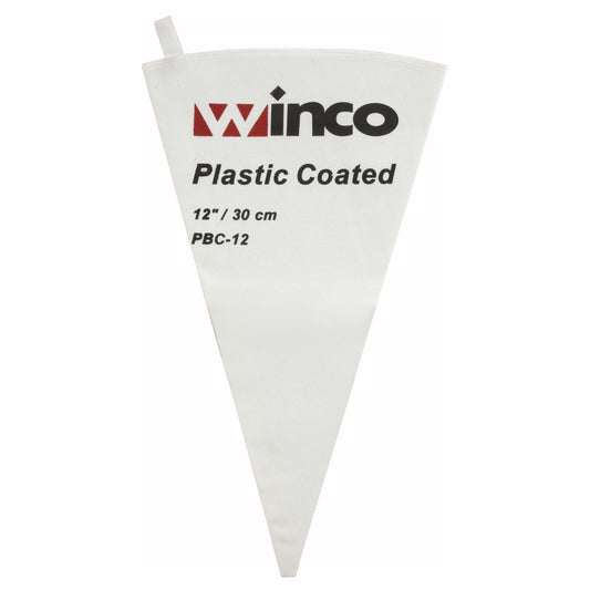 Winco - PBC-12 - 12" Pastry Bag, Cotton w/Plastic Coating - Bakeware - Maltese & Co New and Used  restaurant Equipment 