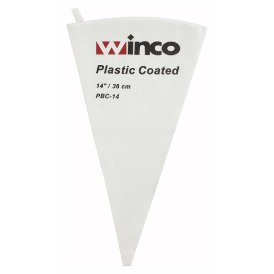 Winco - PBC-14 - 14" Pastry Bag, Cotton w/Plastic Coating - Bakeware - Maltese & Co New and Used  restaurant Equipment 