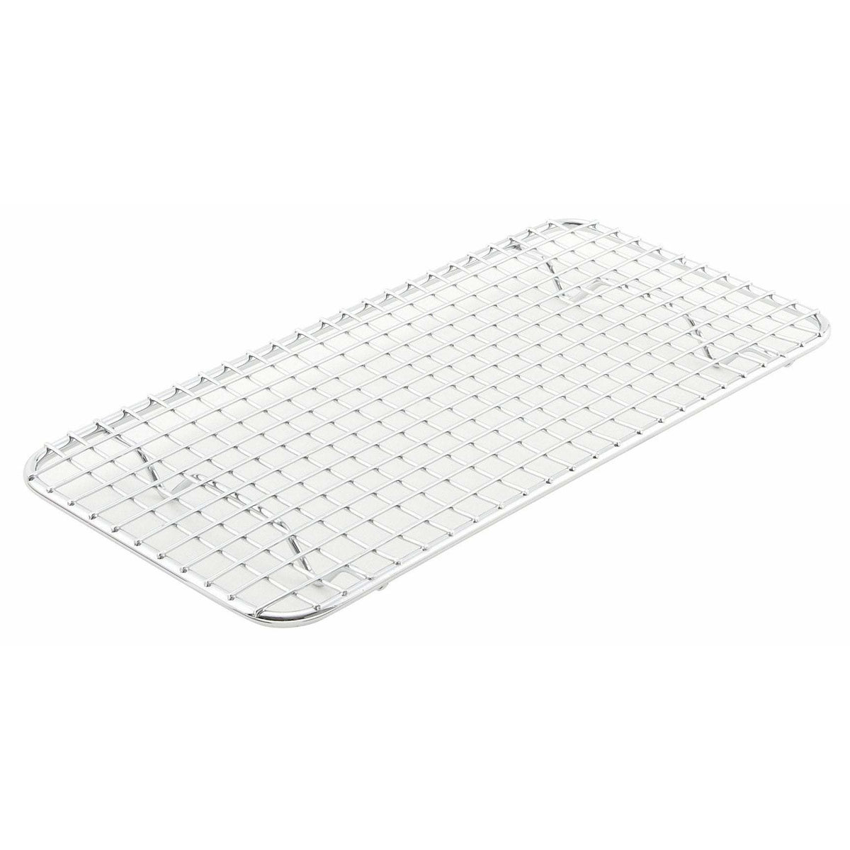 Winco - PGW-510 - Pan Grate for Third-size Steam Pan, 5" x 10-1/2", Chrome Plated - Steam Table - Maltese & Co New and Used  restaurant Equipment 