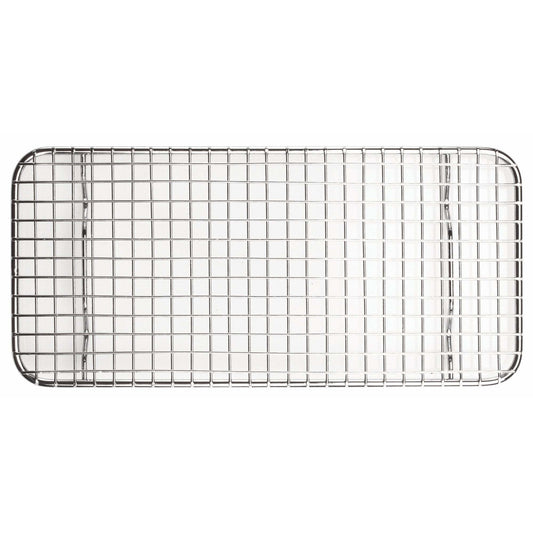 Winco - PGWS-510 - Pan Grate for Third-size Steam Pan, 5" X 10-1/2", Stainless Steel - Steam Table - Maltese & Co New and Used  restaurant Equipment 