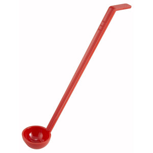 Winco - PLD-13R - 13" Ladle, 1oz, Red, PC - Buffet Service - Maltese & Co New and Used  restaurant Equipment 