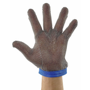Winco - PMG-1L - Protective Mesh Glove, Large, Reversible, Blue - Chef Cutlery - Maltese & Co New and Used  restaurant Equipment 