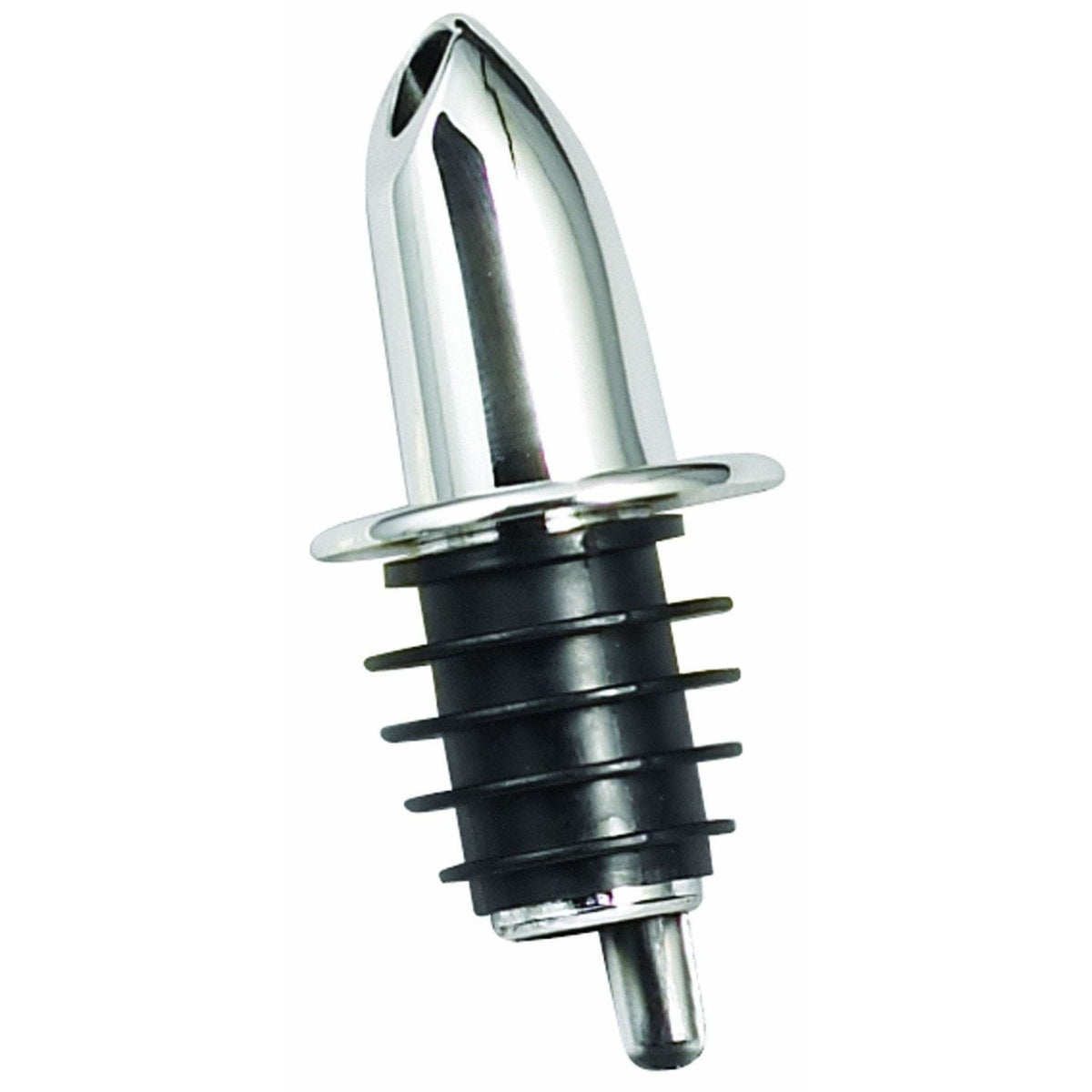 Winco - PP-NC - Pourers w/o Collars, Free Flow, Chrome Plated - Bar Supplies - Maltese & Co New and Used  restaurant Equipment 
