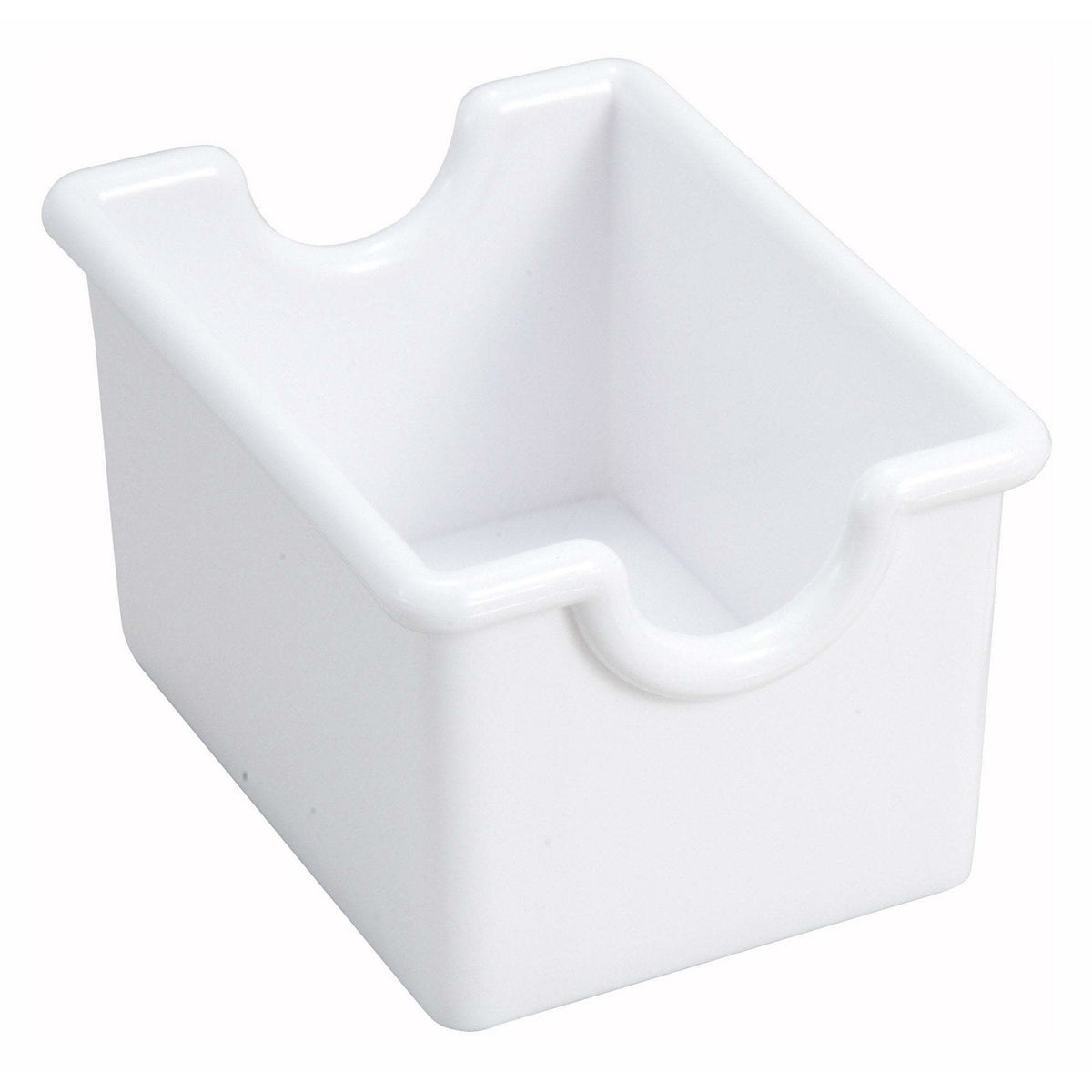 Winco - PPH-1W - Sugar Packet Holder, Plastic, White - Tabletop - Maltese & Co New and Used  restaurant Equipment 