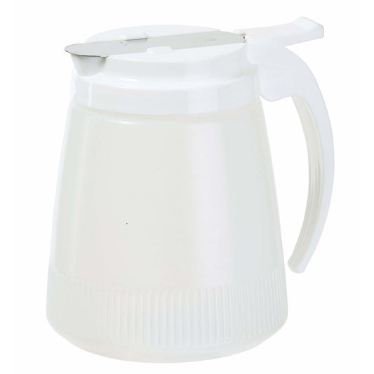 Winco - PSUD-32 - 32oz Syrup Dispenser, Plastic, BPA-Free - Tabletop - Maltese & Co New and Used  restaurant Equipment 
