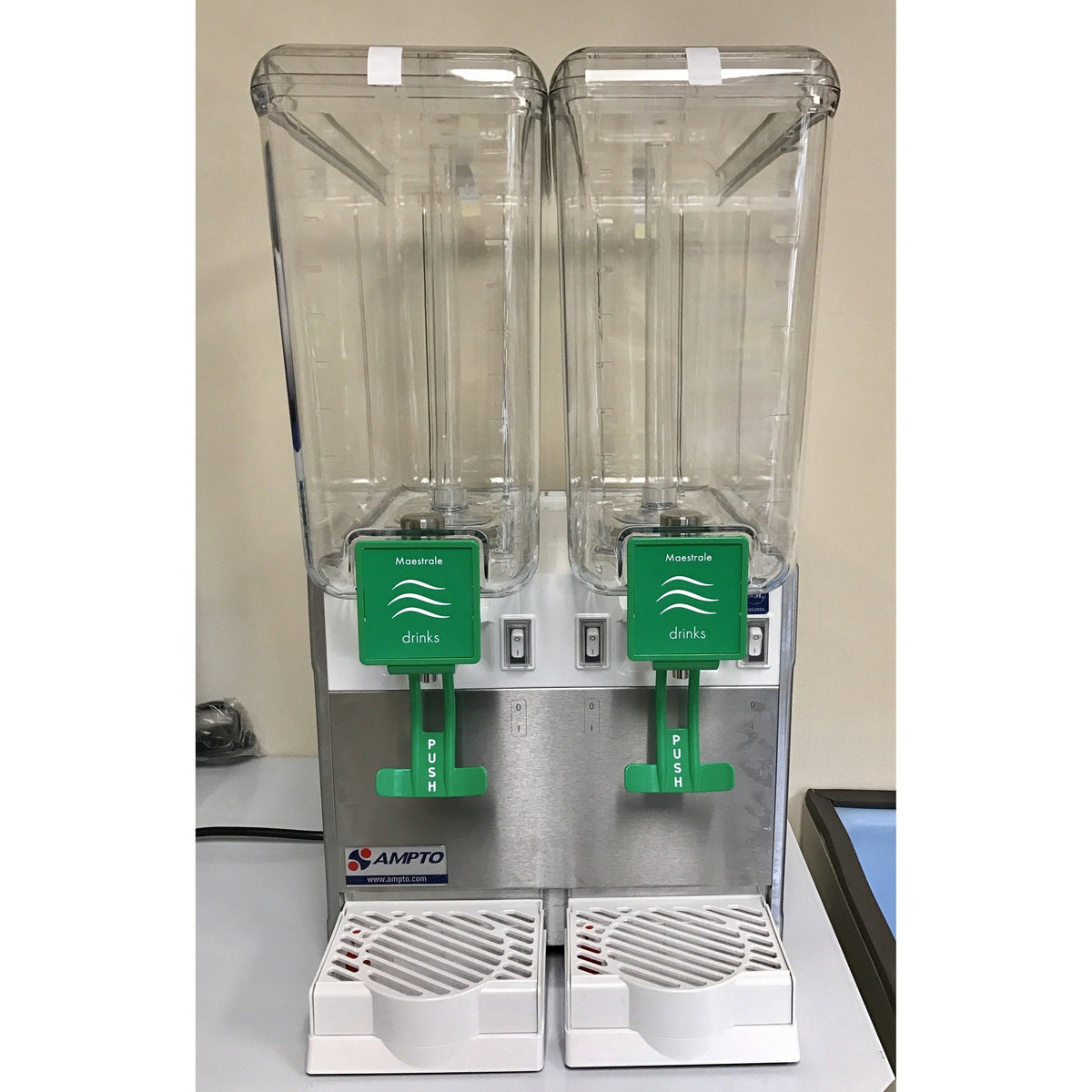 Ampto- Beverage Dispenser- Electric, Cold-AO-D1256-4D1256400415-N - Maltese & Co New and Used  restaurant Equipment 