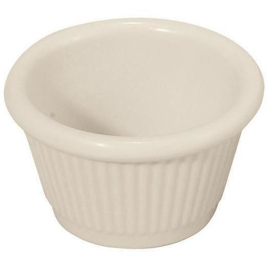 Winco - RFM-1B - 1-1/2oz Fluted Ramekins, Bone - Dinnerware - Maltese & Co New and Used  restaurant Equipment 