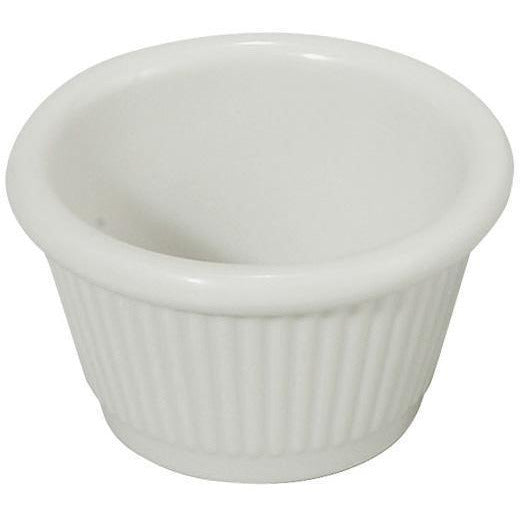 Winco - RFM-1W - 1-1/2oz Fluted Ramekins, White - Dinnerware - Maltese & Co New and Used  restaurant Equipment 