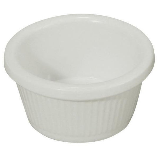 Winco - RFM-2W - 2oz Fluted Ramekins, White - Dinnerware - Maltese & Co New and Used  restaurant Equipment 