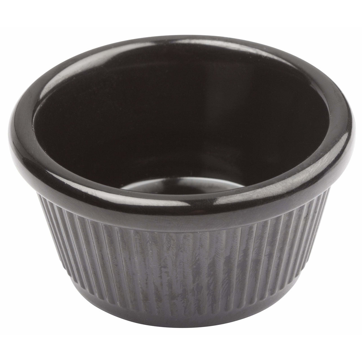 Winco - RFM-3K - 3oz Fluted Ramekins, Black - Dinnerware - Maltese & Co New and Used  restaurant Equipment 