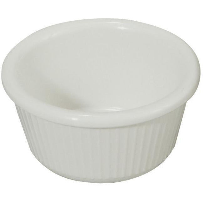 Winco - RFM-3W - 3oz Fluted Ramekins, White - Dinnerware - Maltese & Co New and Used  restaurant Equipment 