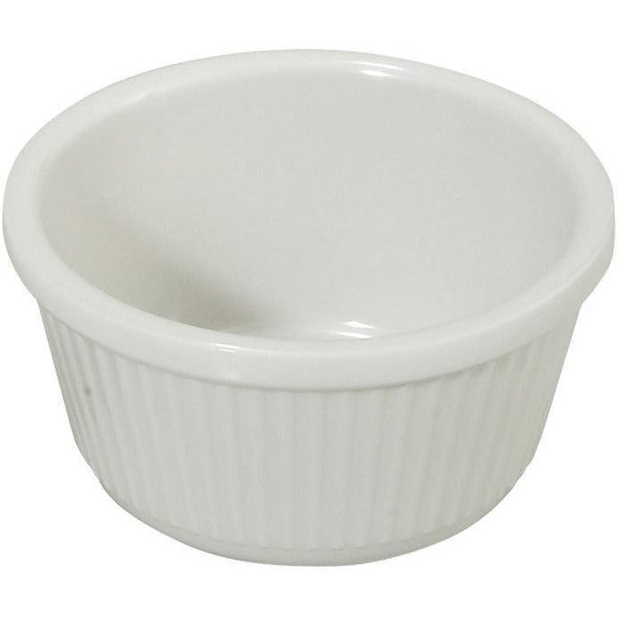 Winco - RFM-4W - 4oz Fluted Ramekins, White - Dinnerware - Maltese & Co New and Used  restaurant Equipment 