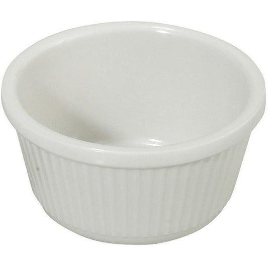 Winco - RFM-4W - 4oz Fluted Ramekins, White - Dinnerware - Maltese & Co New and Used  restaurant Equipment 