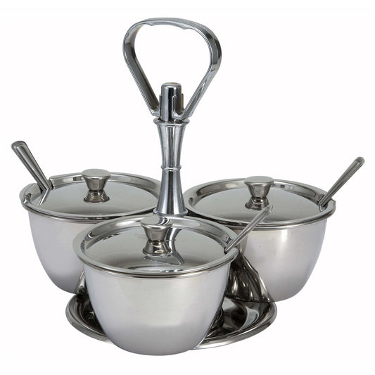 Winco - RS-3 - Relish Server, 3 Units - Tabletop - Maltese & Co New and Used  restaurant Equipment 