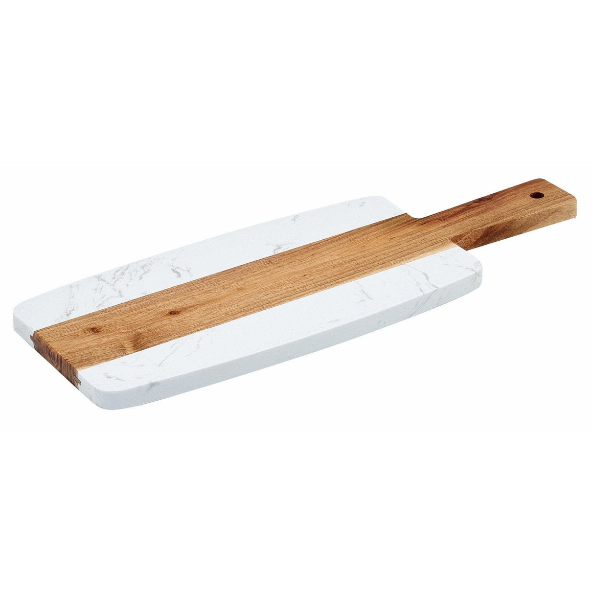 Winco - SBMW-117 - Marble and Wood Serving Board, 11-1/4" x 7" - Tabletop - Maltese & Co New and Used  restaurant Equipment 