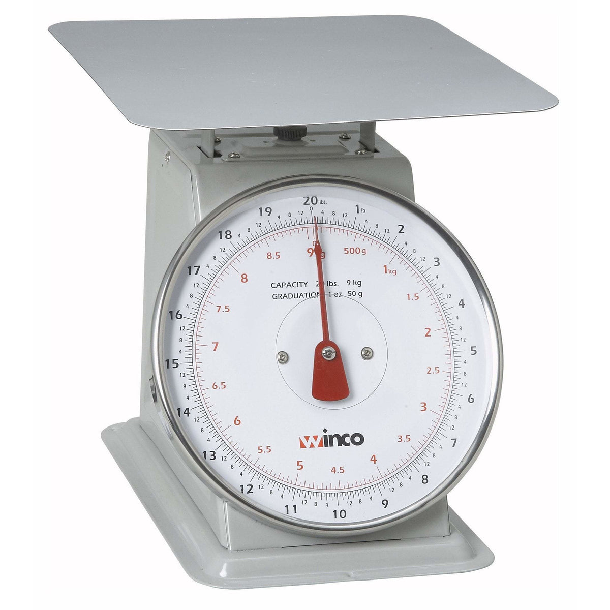 Winco - SCAL-820 - 20Lbs Receiving Scale, 8" Dial - Food Preparation - Maltese & Co New and Used  restaurant Equipment 