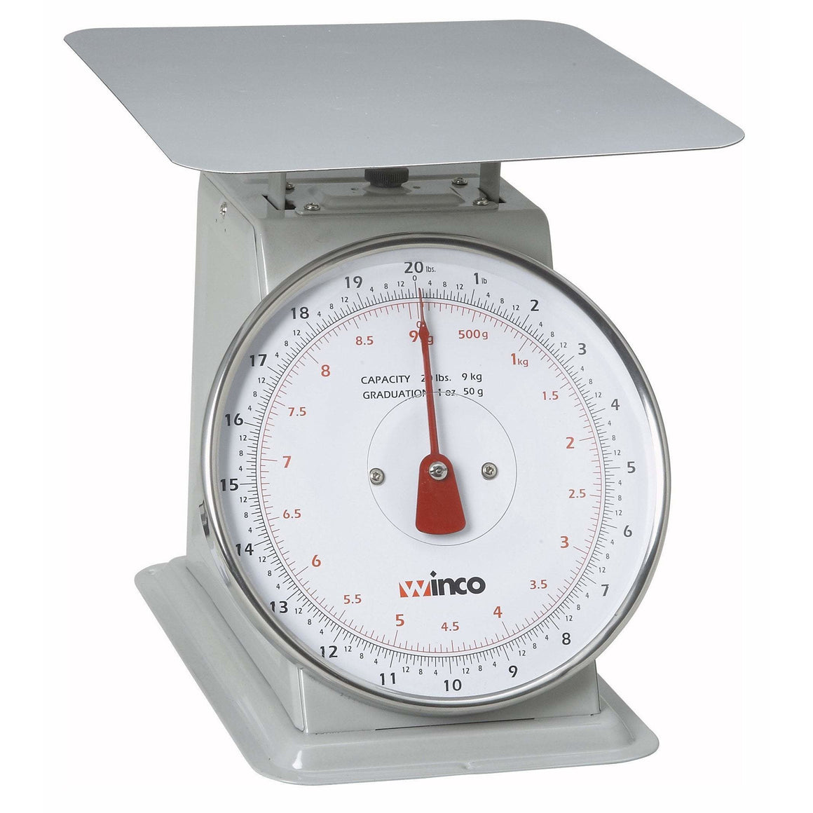 Winco - SCAL-820 - 20Lbs Receiving Scale, 8" Dial - Food Preparation - Maltese & Co New and Used  restaurant Equipment 