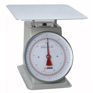 Winco - SCAL-9100 - 100Lbs Receiving Scale, 9" Dial - Food Preparation - Maltese & Co New and Used  restaurant Equipment 