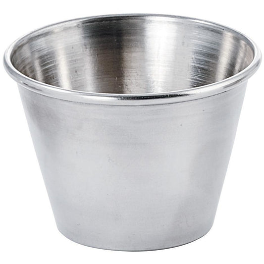 Winco - SCP-25 - 2-1/2oz Sauce Cups, Stainless Steel - Tabletop - Maltese & Co New and Used  restaurant Equipment 