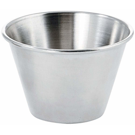 Winco - SCP-40 - 4 oz Sauce Cups, Stainless Steel - Tabletop - Maltese & Co New and Used  restaurant Equipment 