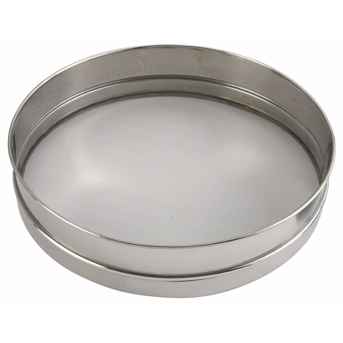 Winco - SIV-16 - 16" Sieve, Stainless Steel Rim and Mesh - Bakeware - Maltese & Co New and Used  restaurant Equipment 