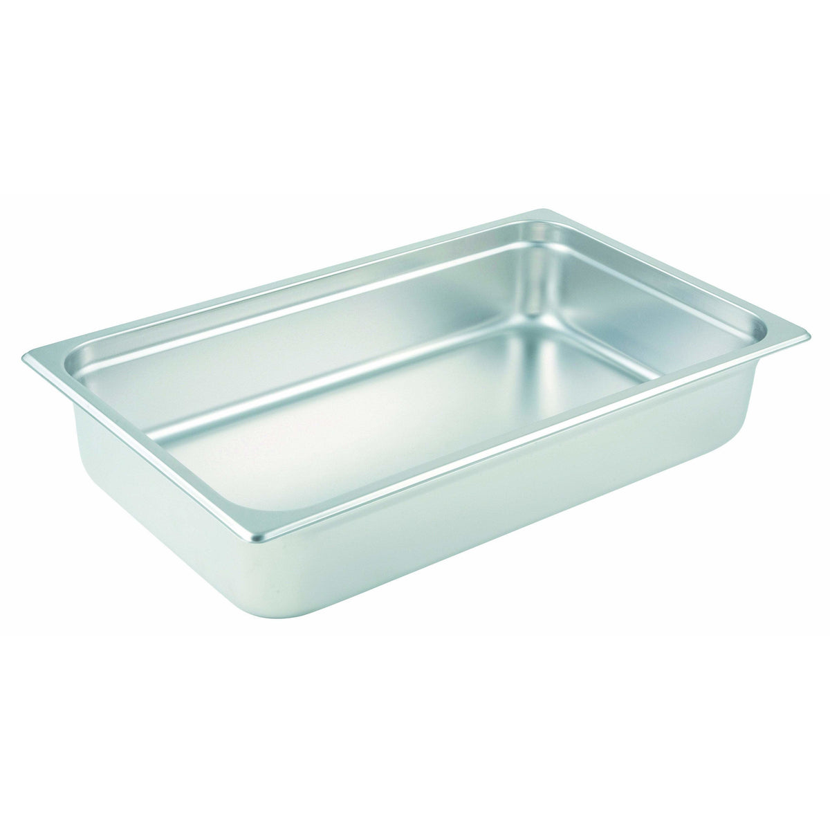 Winco - SPJM-104 - Anti-jam Steam Pan, Full-size, 4", 24 Ga Stainless Steel - Steam Table - Maltese & Co New and Used  restaurant Equipment 