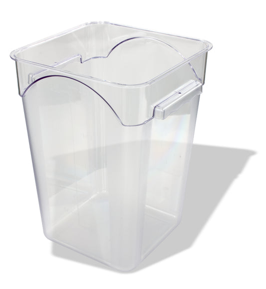 Crestware - SQC22 - 20 qt. Square Clear Container - Maltese & Co New and Used  restaurant Equipment 