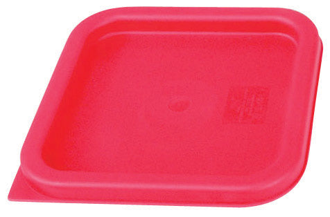 Crestware - SQCL68 - Red Lid for 6 and 8 qt. Container - Maltese & Co New and Used  restaurant Equipment 