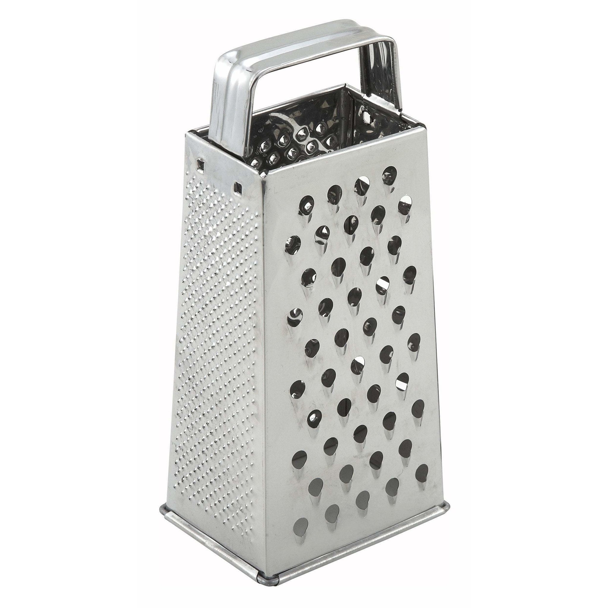 Winco SQG-1 Grater 4 x 3 x 9 Tapered Stainless Steel