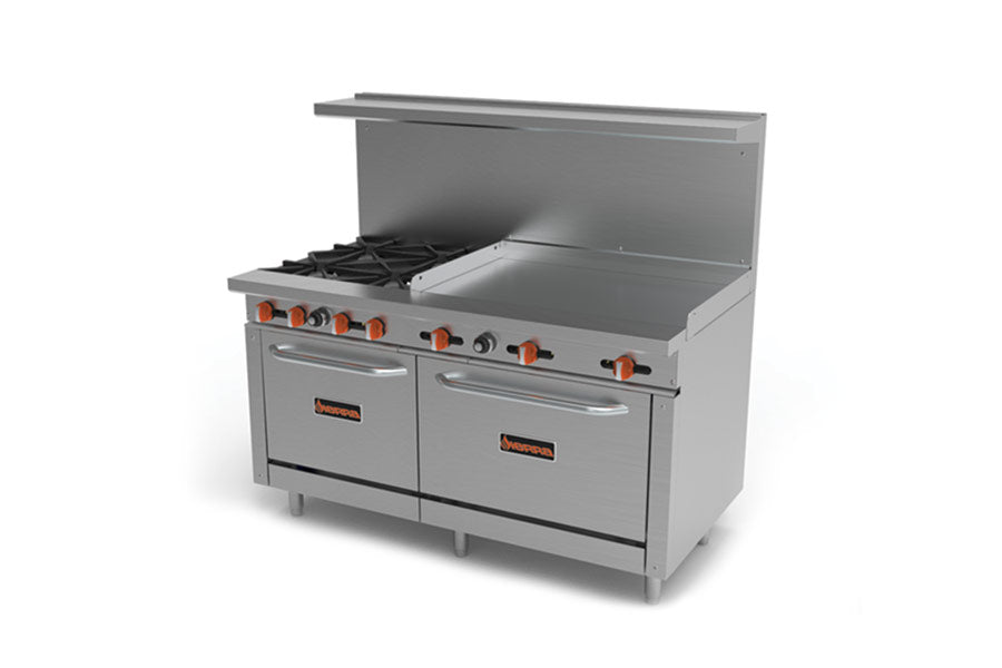 Sierra - SR-4B-36G-60 - Natural Gas Range - Brand New - Maltese & Co New and Used  restaurant Equipment 
