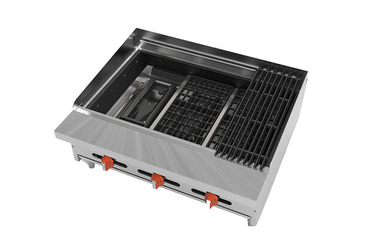 SIERRA SRCB-48 48" GAS CHARBROILER - Maltese & Co New and Used  restaurant Equipment 