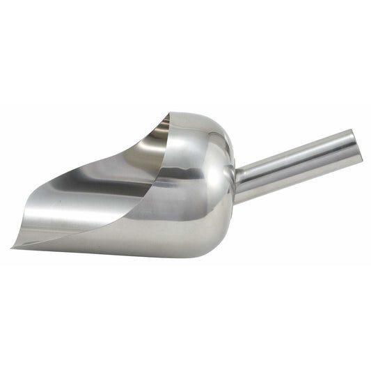 Winco - SSC-3 - 3qt Utility Scoop, Stainless Steel - Kitchen Utensils - Maltese & Co New and Used  restaurant Equipment 