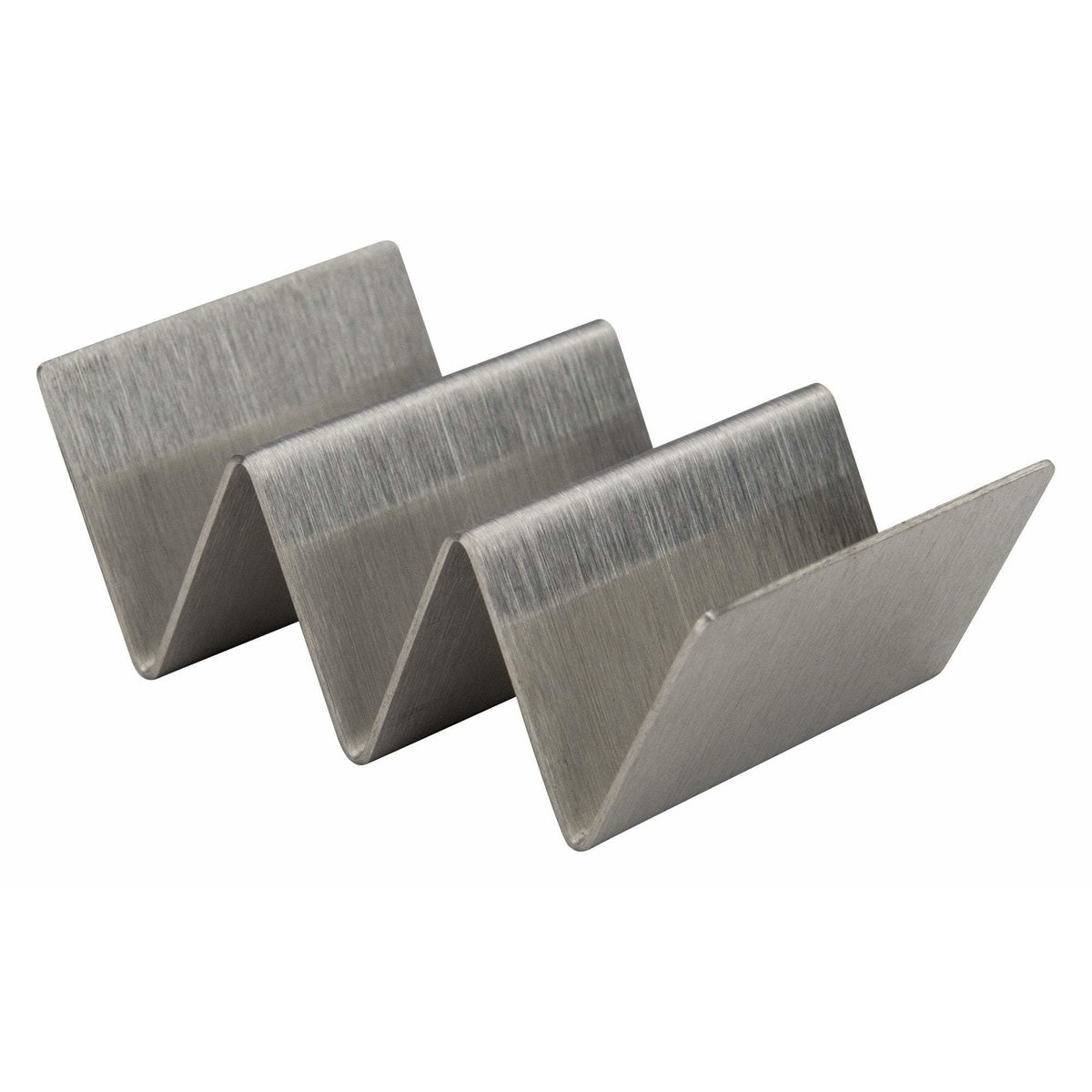 Winco - TCHS-23MN - Mini Taco Holder, 2-3 Slots, Stainless Steel - Tabletop - Maltese & Co New and Used  restaurant Equipment 